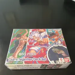 Bandai One Piece Card Game Learn Together Deck Set English 3 Decks 2023 - Image 1