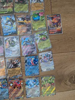 Huge Pokemon Card Collection Lot EX Full Arts HOLOS GX PROMO 60+ - Image 5
