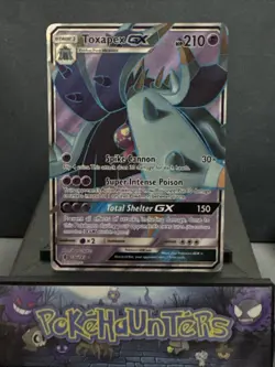 Pokemon Card Toxapex GX 136/145 Guardians Rising Full Art Near Mint - Image 1