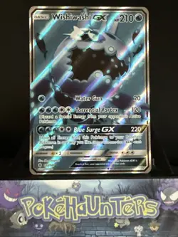 Pokemon Card Wishiwashi GX 133/145 Guardians Rising Full Art Rare NM - Image 1