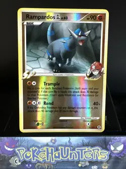 Pokemon Card Rampardos GL 11/111 Platinum Rising Rivals Reverse Holo Rare NM - Image 1