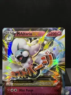 Pokemon Card M Altaria EX 69/124 2016 XY Fates Collide Ultra Rare Near Mint - Image 2