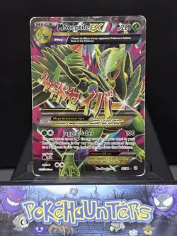 Pokemon Card M Sceptile EX 85/98 XY Ancient Origins Full Art Ultra Rare Played - Image 1
