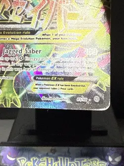 Pokemon Card M Sceptile EX 85/98 XY Ancient Origins Full Art Ultra Rare Played - Image 4