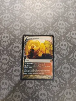 Graven Cairns Magic: The Gathering Card Land Mana Pool - Image 1