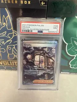 Pokemon TCG Grusha SIR Paldea Evolved, Card 268/193 PSA 9 - Image 1