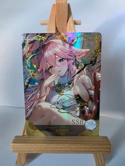 Yae Miko Genshin Impact | NS-10M05 SSR-24 | Goddess Story Waifu Card - Image 1