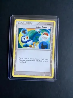 Super Scoop Up Trainer Card 115/130 Diamond&Pearl Base Set Excellent Condition - Image 1