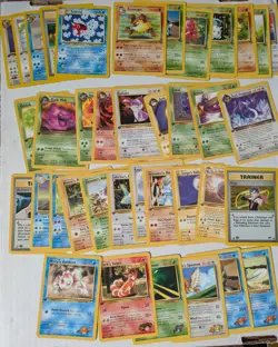 30+ Vintage Pokemon Cards - All 1st Edition - Jungle/TeamRocket/Gym/Neo Sets - Image 1