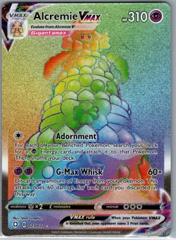 Alcremie VMAX (Secret) 073/072 Shining Fates - Pokemon Card - NM - Image 1