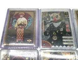 Demon Slayer Anime Trading Cards Set Of 12 SSR & UR Holographic Collectibles - Image 2