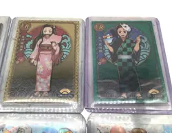 Demon Slayer Anime Trading Cards Set Of 12 SSR & UR Holographic Collectibles - Image 3