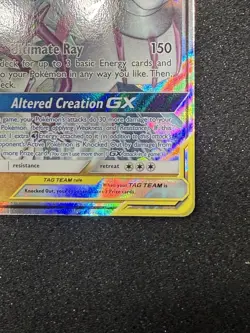 Pokemon Cards Arceus & Dialga & Palkia-GX 156/236 Cosmic Eclipse Holo Rare GX - Image 4