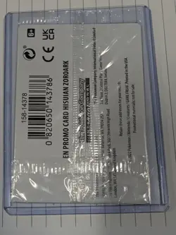 Hisuian Zoroark 076/196 2022 GameStop Exclusive Pokemon Card Promo SEALED - Nm - Image 2