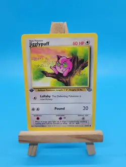 Pokemon TCG Jigglypuff 1st Edition Jungle Card 54/64 Regular Common - Image 1