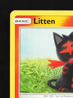 Litten 15/73 LP Shining Legends English Pokemon Card TCG - Image 4