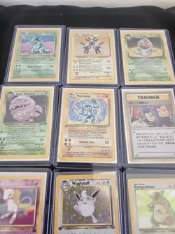 Pokemon Card Lot Of 11 Dark Arbok, Dark Weezing, Mew, Machamp, Ect - Image 3