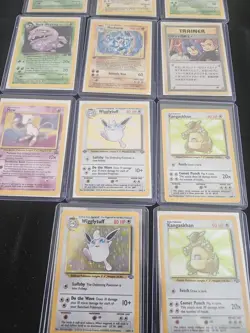 Pokemon Card Lot Of 11 Dark Arbok, Dark Weezing, Mew, Machamp, Ect - Image 4