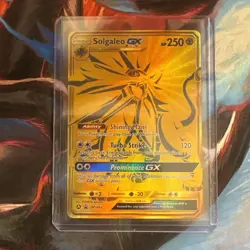 Pokemon TCG Solgaleo GX Black Star Promo Holo Card SM104a NM/M - Image 1
