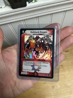 P Duel Masters TCG Bolshack Dragon 69/110 Card - Image 1