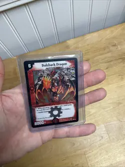 P Duel Masters TCG Bolshack Dragon 69/110 Card - Image 3