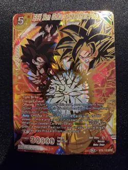 Dragon Ball Super Card Game- SS4 Son Goku, a Heartfelt Plea (SPR) - Image 1