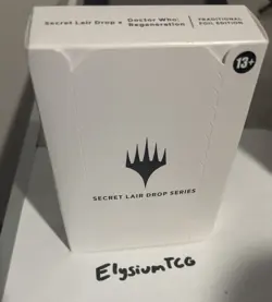 MTG Secret Lair x Doctor Who: Regeneration Traditional FOIL Edition Sealed - Image 2