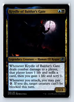 Adventures in the Forgotten Realms #226 Krydle of Baldur's Gate Foil - Image 1