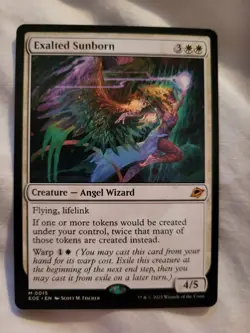 Magic: The Gathering- Mtg - Exalted Sunborn - Edge of Eternities M.RARE - N.Mint - Image 1