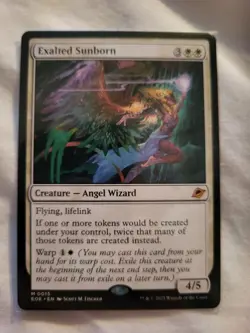Magic: The Gathering- Mtg - Exalted Sunborn - Edge of Eternities M.RARE - N.Mint - Image 3