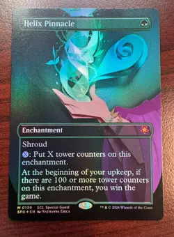 🌈 Helix Pinnacle (Borderless FOIL) - MTG Special Guests SPG - NM/M - Image 1