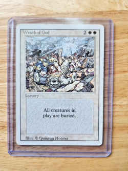 Wrath of God - Revised Edition - MTG Magic - Rare - Lightly Played (LP) - Image 3