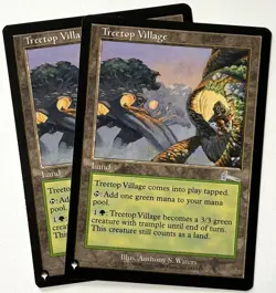 2 x Treetop Village | Urza's Legacy - Magic the Gathering - Free Shipping - Image 1
