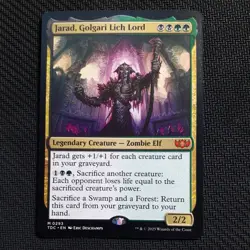 MTG ~ Jarad, Golgari Lich Lord ~ Tarkir: Dragonstorm Commander ~ NM ~ Mythic - Image 1