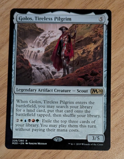 MTG Golos, Tireless Pilgrim - Core Set 2020 NM - Image 1