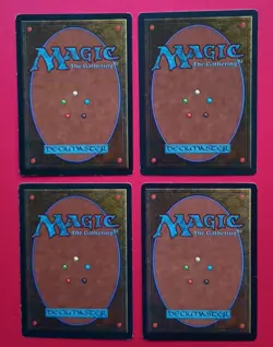 Magic the Gathering MTG Revised DARK RITUAL X 4 ( 3 LP/EX & 1 MP) C 1994 Nice! - Image 3