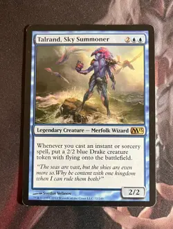 MtG Custom Commander Mono Blue Spellslinger - Talrand, Sky Summoner - Bracket 2 - Image 1