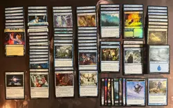 MtG Custom Commander Mono Blue Spellslinger - Talrand, Sky Summoner - Bracket 2 - Image 2