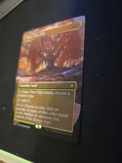 x1x Three Tree City (Borderless) (0339) Bloomburrow MTG - Image 3