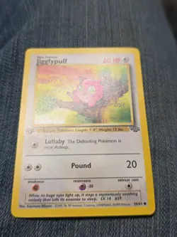 Pokemon TCG Jigglypuff 1st Edition Jungle Card 54/64 Regular Common - Image 4