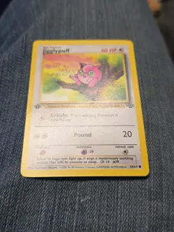 Pokemon TCG Jigglypuff 1st Edition Jungle Card 54/64 Regular Common - Image 5