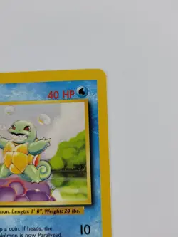 Pokemon Card Squirtle 063/102 Base Set Regular US - Image 3