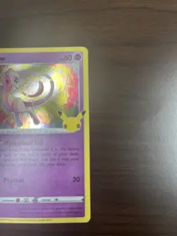 2021 Mew Holo Rare Pokemon TCG Celebrations Card 011/025 - Image 3
