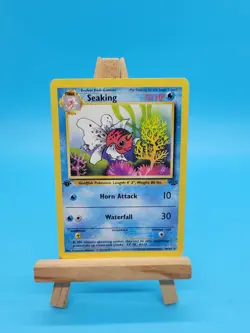 Pokemon TCG Seaking Jungle 1st Edition Uncommon Card 46/64 - Image 1