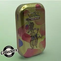 NEW Pokemon TCG Scarlet & Violet 151 Mini Tin ALAKAZAM HITMONLEE Factory Sealed - Image 1