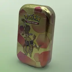 NEW Pokemon TCG Scarlet & Violet 151 Mini Tin ALAKAZAM HITMONLEE Factory Sealed - Image 2