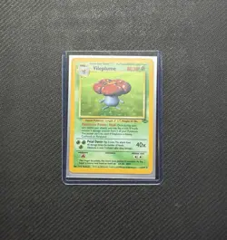 Vileplume Holo 15/64 Jungle Set Rare Pokemon Card Vintage 1999 WOTC LP - Image 3