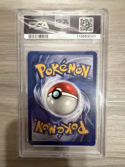 1999 Pokemon Shadowless Magikarp PSA 9 Mint #35 - Image 2