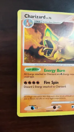 Charizard 103/100 Stormfront Secret Rare Holo Pokemon Card 2008 D&P NM Authentic - Image 2