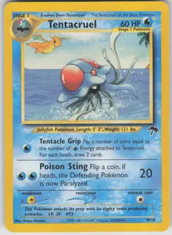 Pokemon TCG Tentacruel Promo Southern Islands 10/18 - Image 1